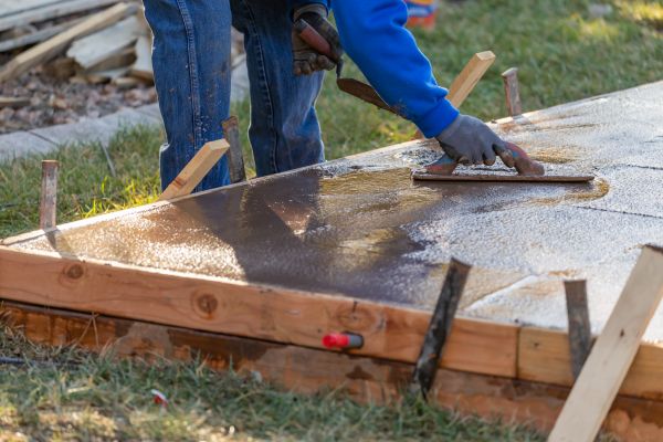 Cost of Patio Slab Construction in Poughkeepsie